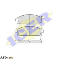 Гальмівні колодки ICER 181521