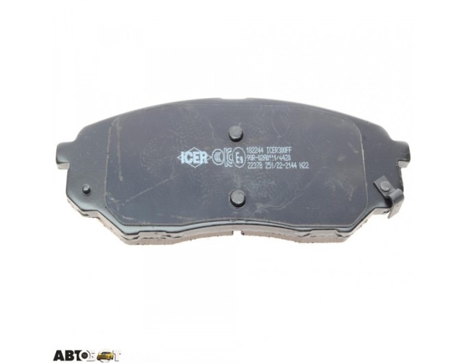 Гальмівні колодки ICER 182244, ціна: 2 950 грн.