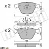 Тормозные колодки METELLI 22-0918-0, цена: 2 491 грн.