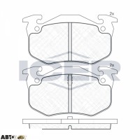 Тормозные колодки ICER 180649