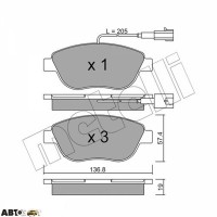 Гальмівні колодки METELLI 22-0322-0