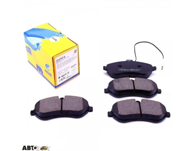 Тормозные колодки METELLI 22-0707-0, цена: 2 208 грн.