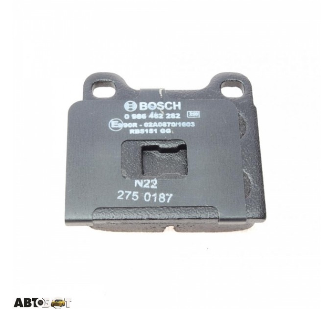 Тормозные колодки Bosch 0 986 462 282, цена: 486 грн.