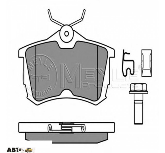 Тормозные колодки Meyle 025 235 2714/W, цена: 799 грн.