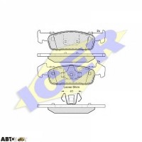 Гальмівні колодки ICER 182115202