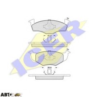 Тормозные колодки ICER 181178