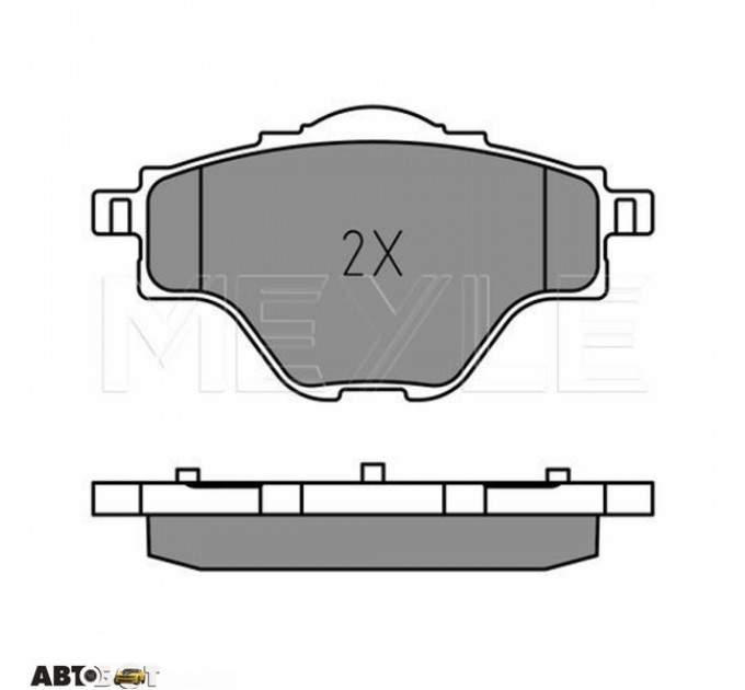 Гальмівні колодки Meyle 025 258 2717, ціна: 1 442 грн.