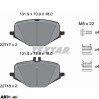 Гальмівні колодки Textar 2271701, ціна: 7 635 грн.