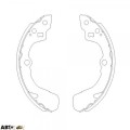 Тормозные колодки KAVO PARTS KBS-8905, цена: 1 440 грн.