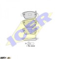 Тормозные колодки ICER 181810, цена: 2 552 грн.
