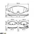 Гальмівні колодки Bosch 0 986 495 347, ціна: 2 726 грн.