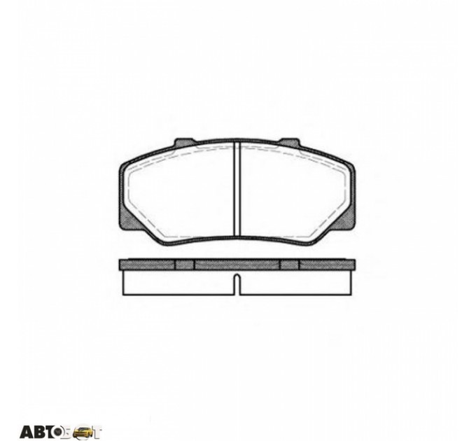 Тормозные колодки ABE C1V003ABE, цена: 765 грн.