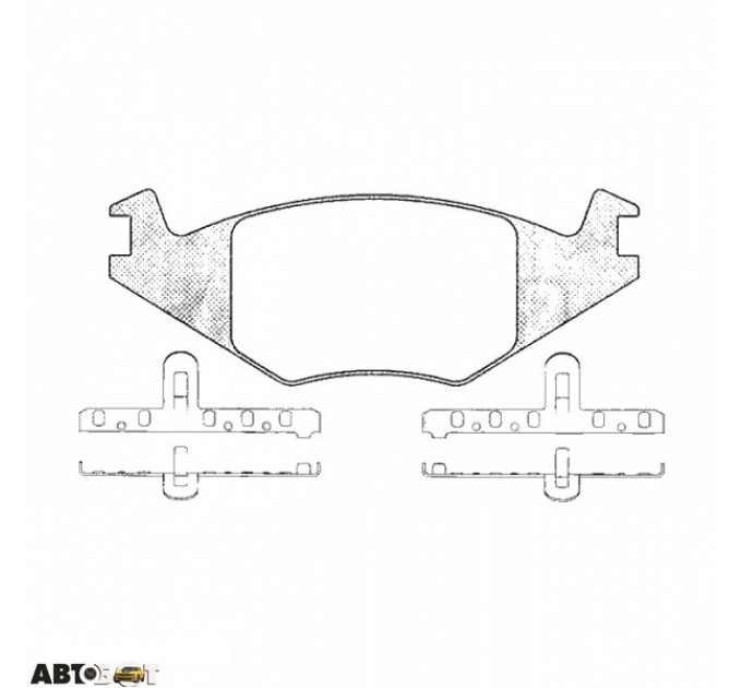 Тормозные колодки ABE C1T006ABE, цена: 497 грн.