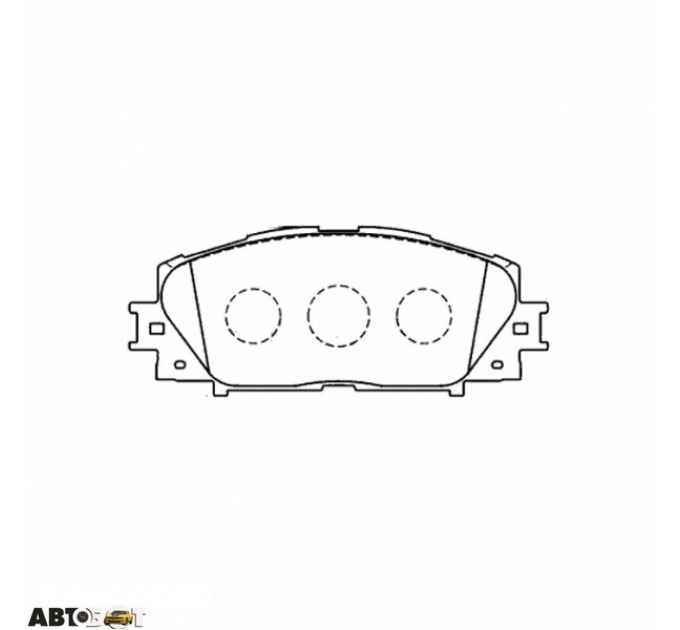 Тормозные колодки ABE C12113ABE, цена: 1 099 грн.