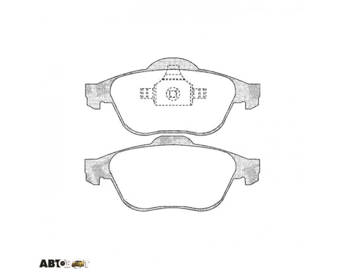 Гальмівні колодки ABE C1R019ABE, ціна: 2 152 грн.