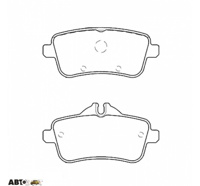 Тормозные колодки ABE C2M032ABE, цена: 902 грн.