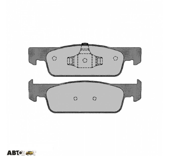 Гальмівні колодки ABE C1R046ABE, ціна: 809 грн.