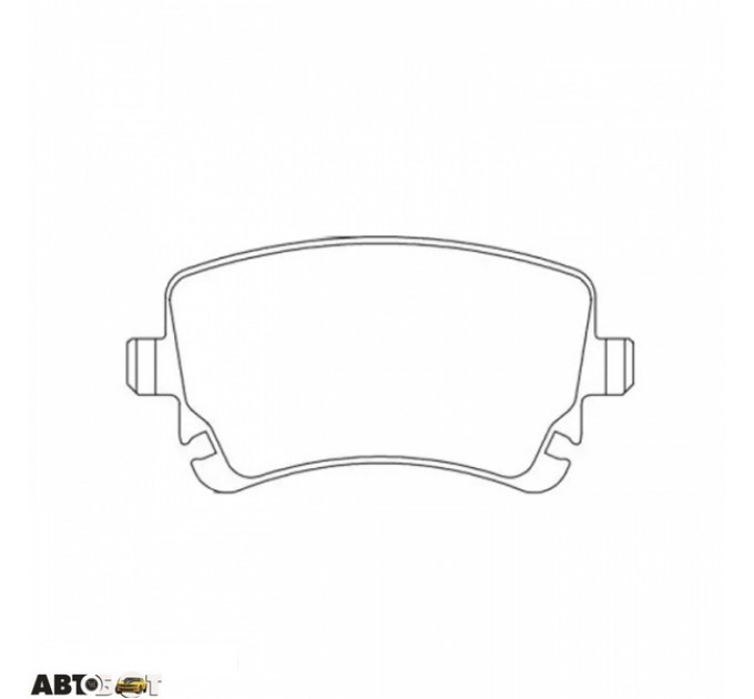 Тормозные колодки ABE C2A004ABE, цена: 1 108 грн.