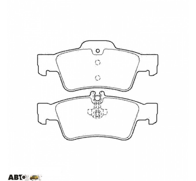 Тормозные колодки ABE C2M023ABE, цена: 1 171 грн.