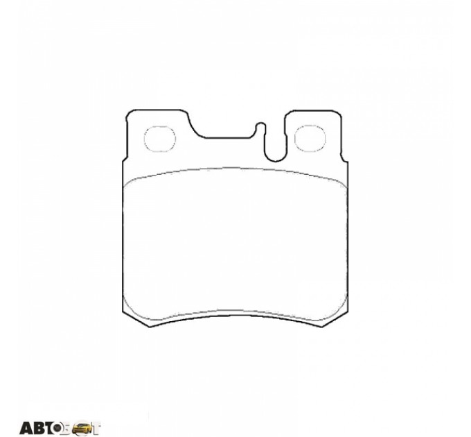 Тормозные колодки ABE C2M006ABE, цена: 704 грн.