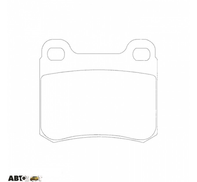 Тормозные колодки ABE C2M001ABE, цена: 455 грн.