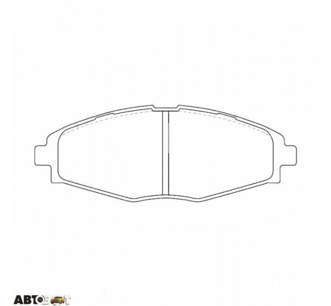 Тормозные колодки ABE C10007ABE, цена: 710 грн.