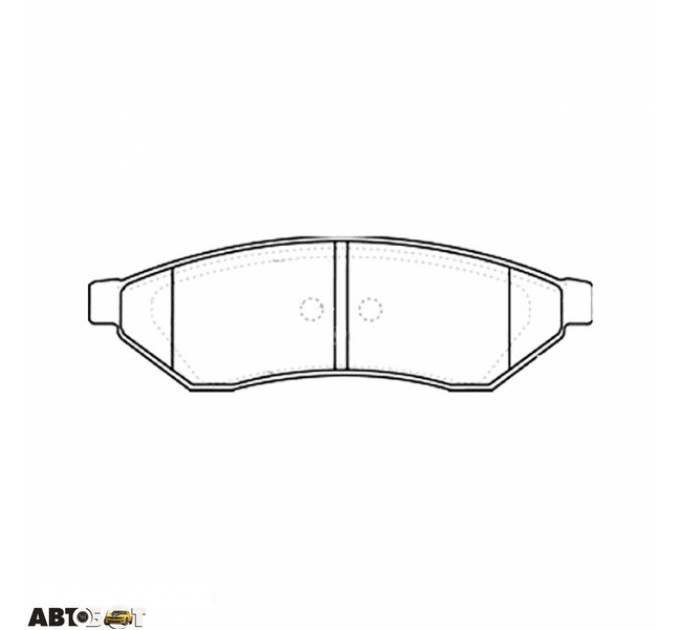 Тормозные колодки ABE C20005ABE, цена: 638 грн.