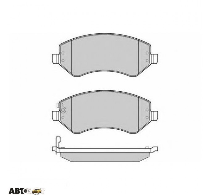 Тормозные колодки ABE C1Y005ABE, цена: 1 211 грн.