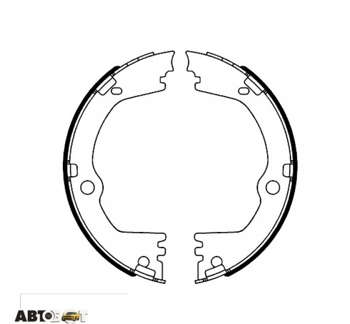 Тормозные колодки Bosch 0 986 487 939, цена: 1 753 грн.