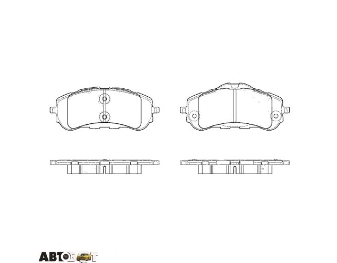 Гальмівні колодки ZIMMERMANN 25895.185.1, ціна: 4 775 грн.