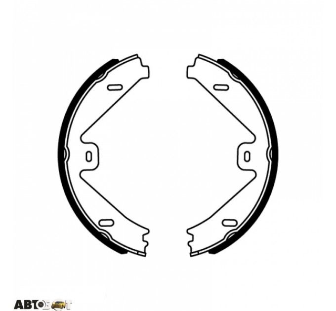 Гальмівні колодки ABE CRM014ABE, ціна: 731 грн.