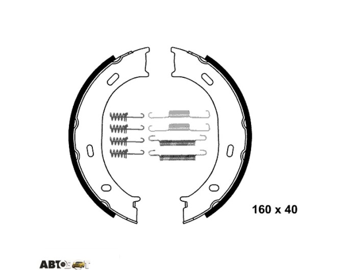Тормозные колодки ATE 03.0137-4001.2, цена: 3 319 грн.