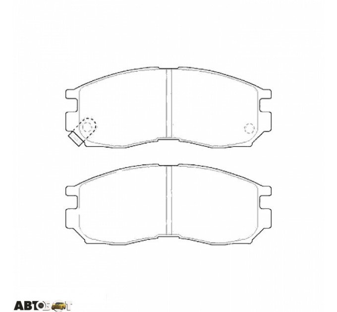 Тормозные колодки ABE C15030ABE, цена: 875 грн.