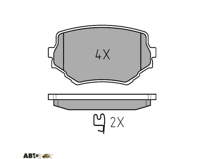 Тормозные колодки Meyle 025 233 1414/W, цена: 1 591 грн.