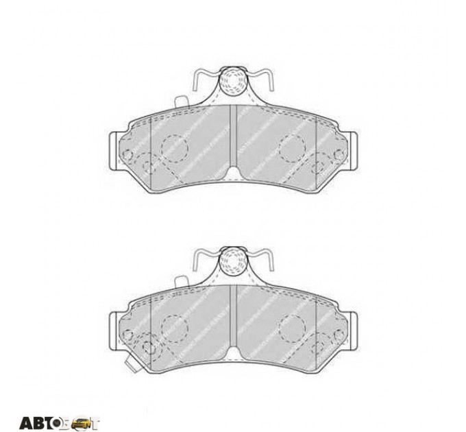 Гальмівні колодки FERODO FDB4457, ціна: 1 684 грн.