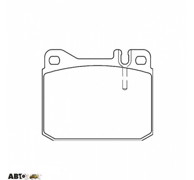 Тормозные колодки ABE C1W016ABE, цена: 712 грн.