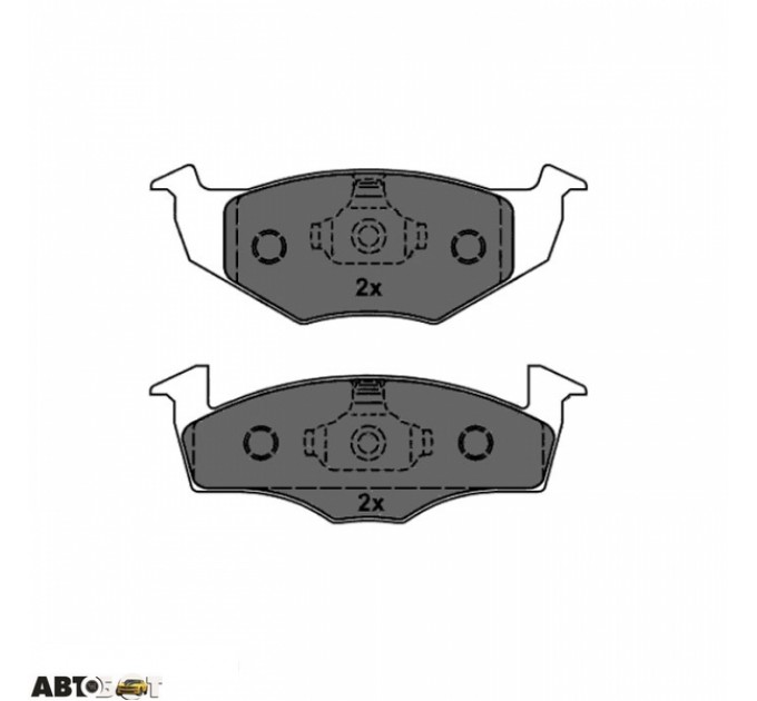 Тормозные колодки ABE C1W034ABE, цена: 804 грн.