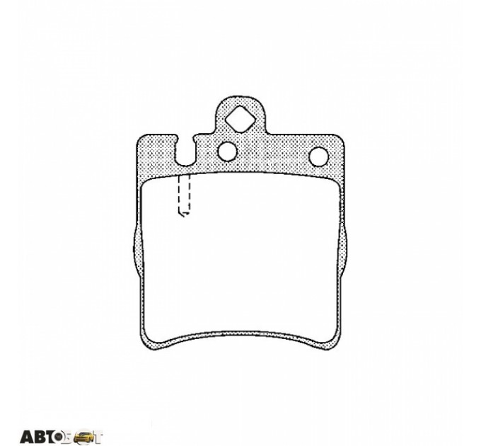 Тормозные колодки ABE C2M019ABE, цена: 754 грн.