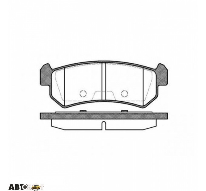 Тормозные колодки ABE C20006ABE, цена: 623 грн.