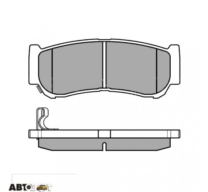 Тормозные колодки Meyle 025 244 8816/W, цена: 800 грн.