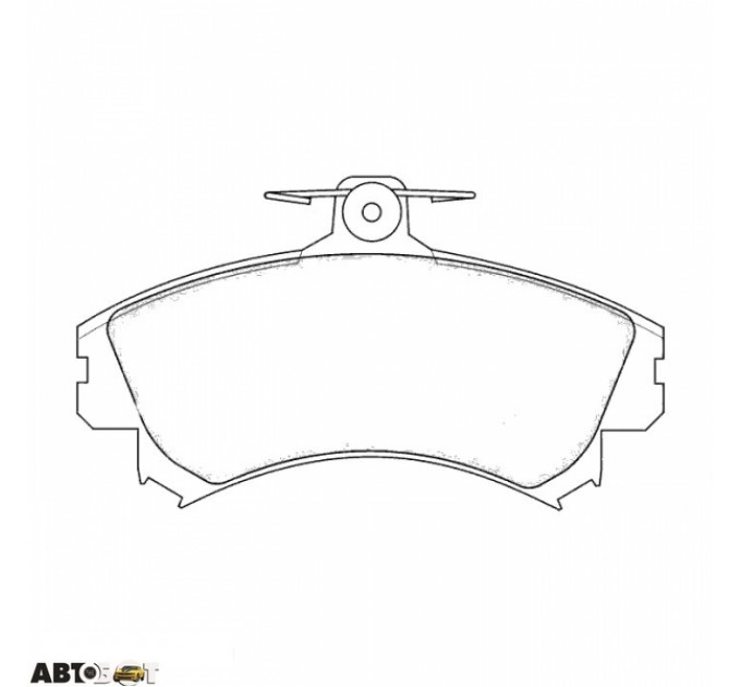 Тормозные колодки ABE C1V017ABE, цена: 830 грн.