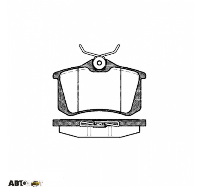 Тормозные колодки ABE C2W026ABE, цена: 779 грн.