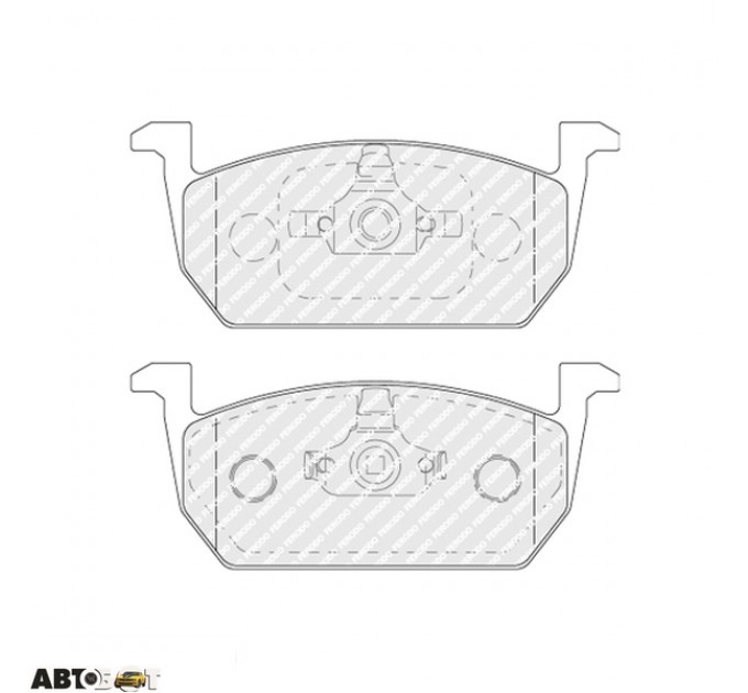 Гальмівні колодки FERODO FDB5069, ціна: 2 134 грн.