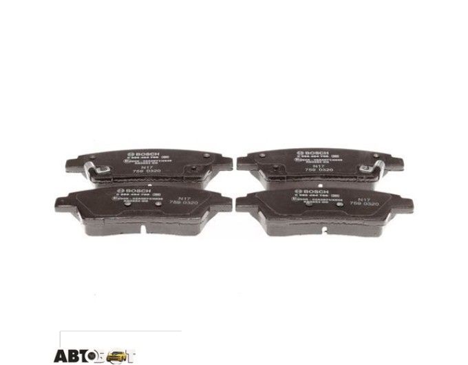 Тормозные колодки Bosch 0 986 494 766, цена: 1 777 грн.