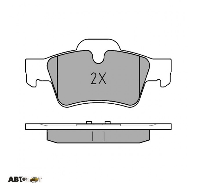 Гальмівні колодки Meyle 025 239 2318, ціна: 1 618 грн.