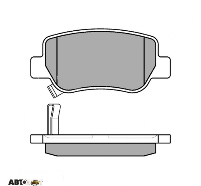 Гальмівні колодки Meyle 025 248 8516/W, ціна: 903 грн.