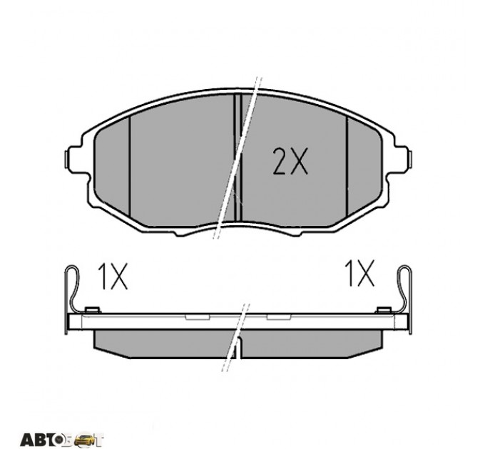 Тормозные колодки Meyle 025 248 6417/W, цена: 1 269 грн.