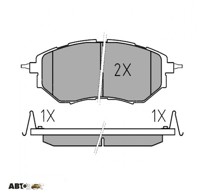 Тормозные колодки Meyle 025 242 2218/W, цена: 1 437 грн.