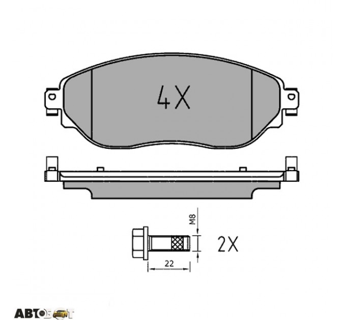 Тормозные колодки Meyle 025 220 8718/PD, цена: 1 993 грн.