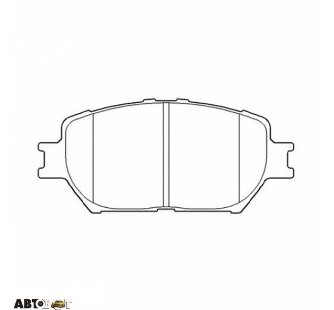 Тормозные колодки ABE C12104ABE, цена: 821 грн.